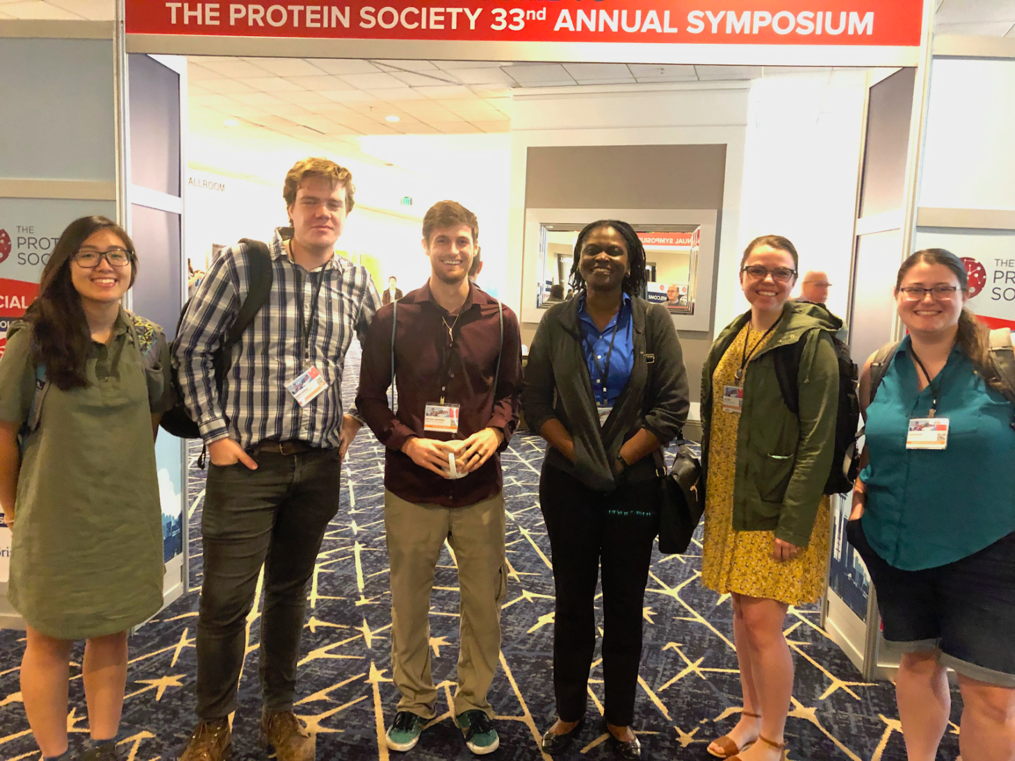 Photo of group at Protein Society