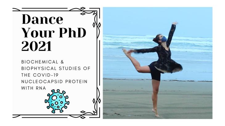 PhD Candidate Heather Masson-Forsythe wins COVID-19 category in 2021 "Dance Your PhD" Contest!